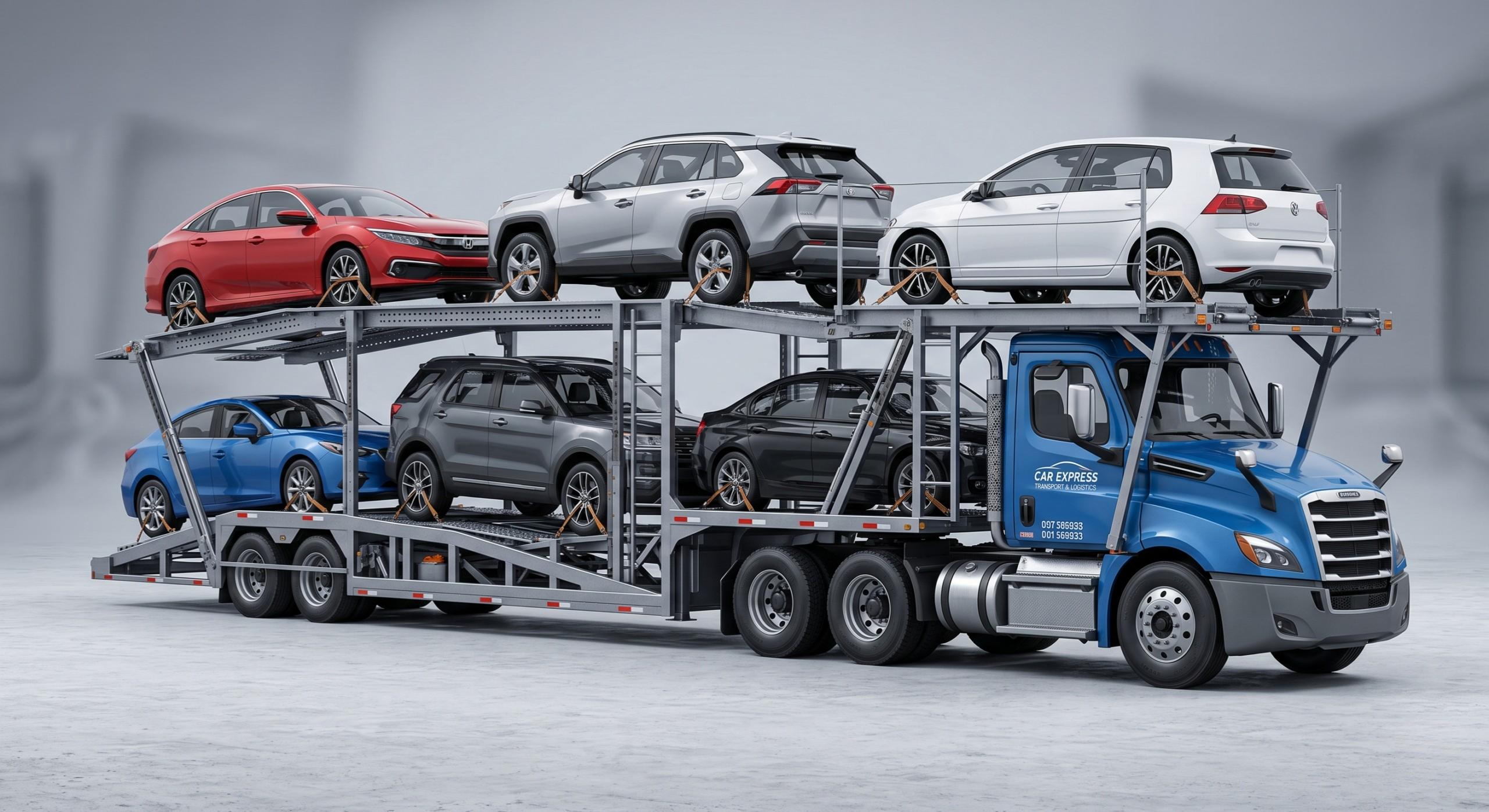 King Movers Car Carrier Truck