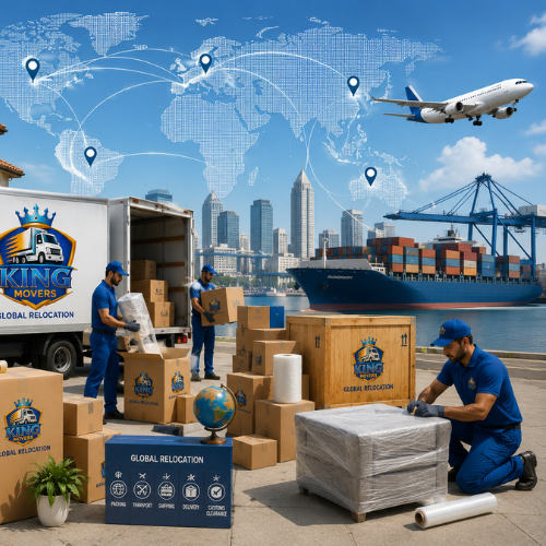 International relocation and shipping by King Movers