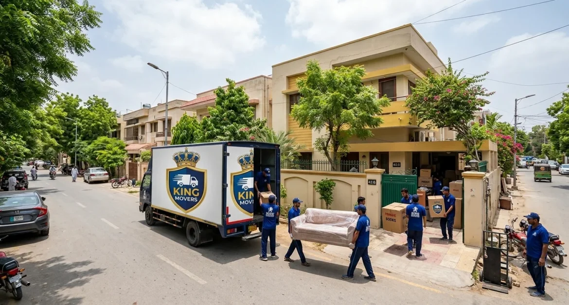 House Shifting Services in PECHS Karachi King Movers
