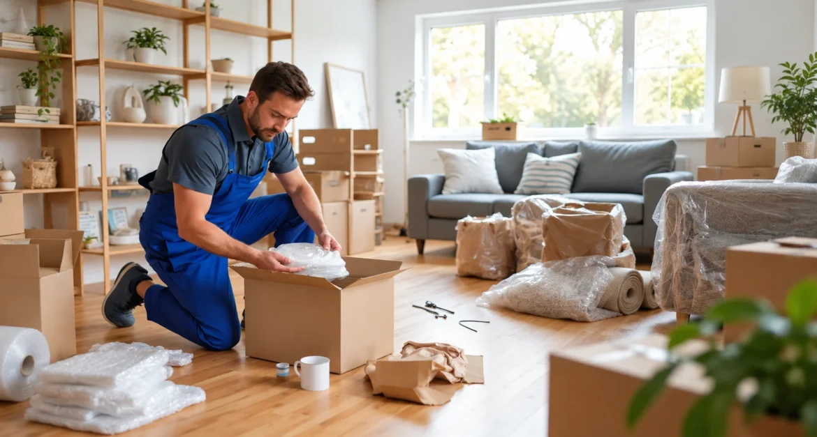 Professional apartment shifting services in Karachi by King Movers and Packers