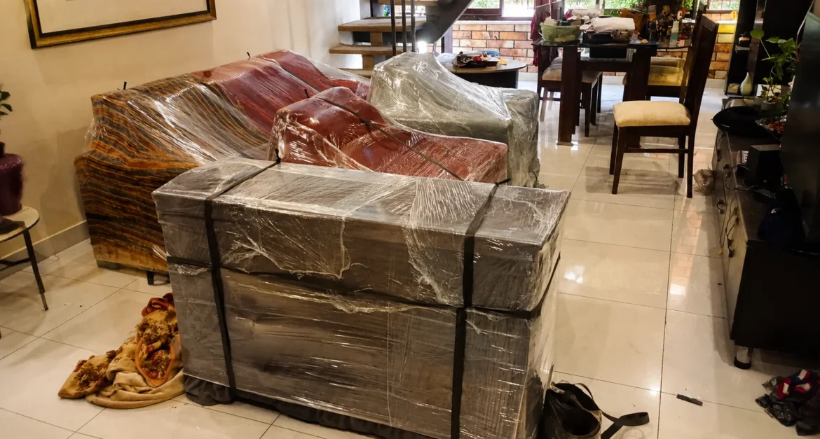 Reliable House Shifting Services in Nazimabad Karachi Pakistan 2 Professional house shifting services in Nazimabad, Karachi, with packed furniture